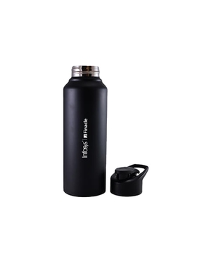 Sigma stainless steel Sports Water Bottle - Black